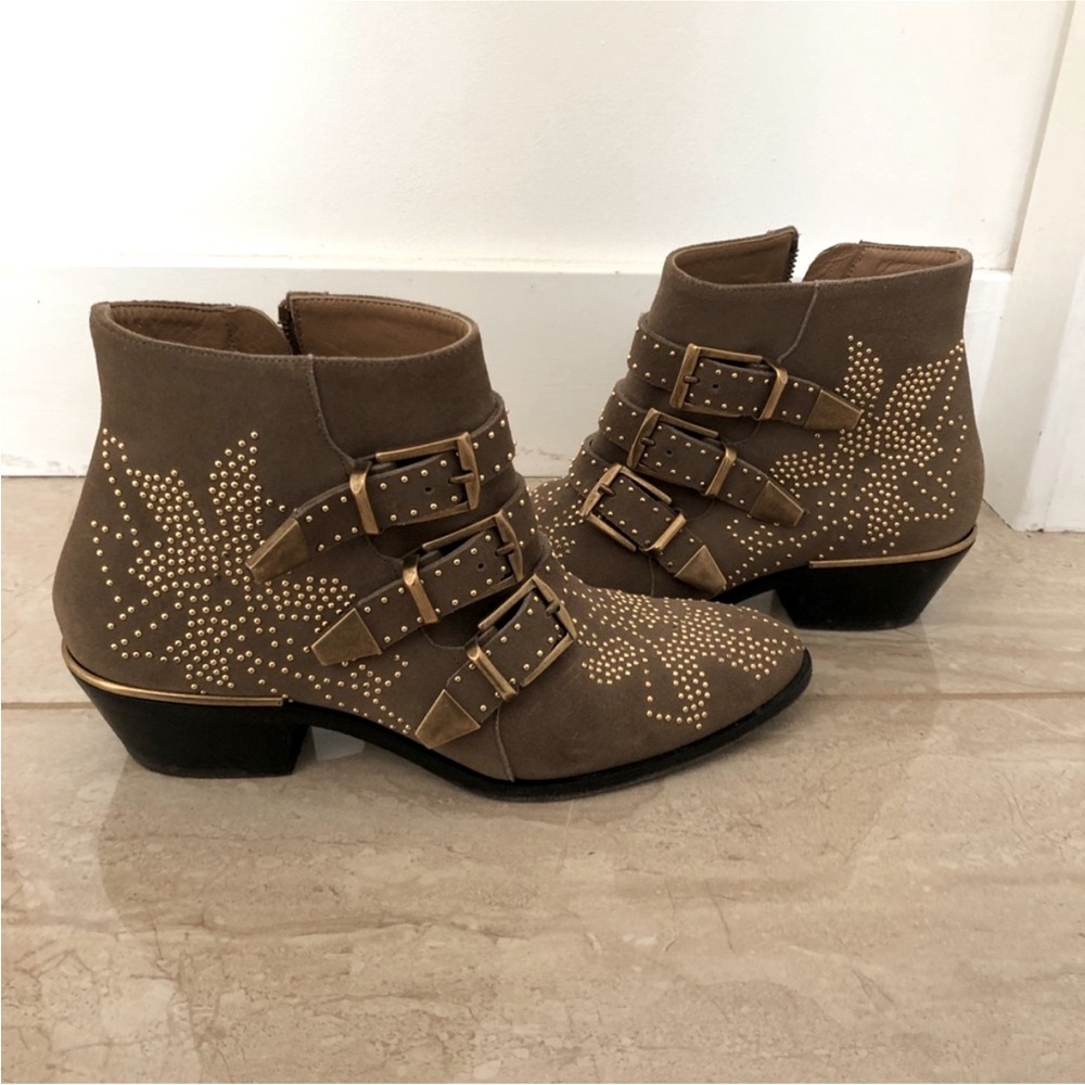 Chloe Susanna studded boots size 37.5